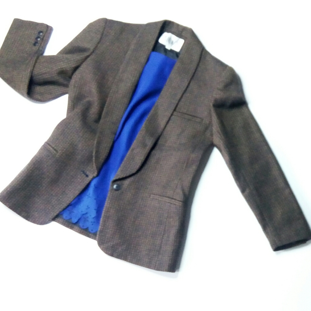 Fall 100% wool blazer sports jacket vintage